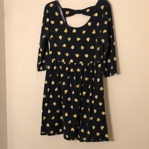 Forever 21 lemon print dress